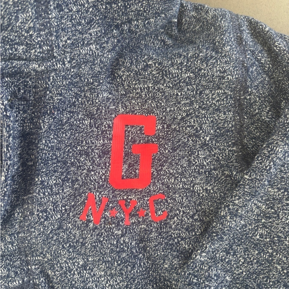 Baby Gap Size 3 Years Boys Long Sleeve Blue Hoodie - Picture 4 of 8